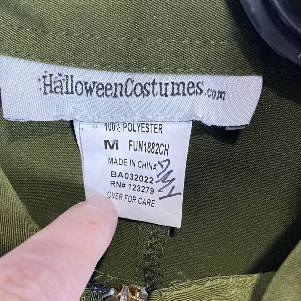 Kids Halloween Military Costume with Hat included